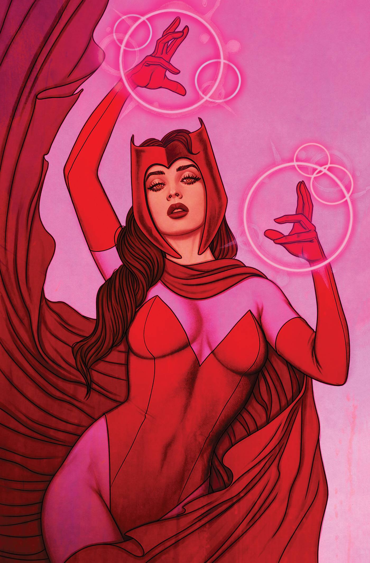 SCARLET WITCH #1 JENNY FRISON 1:100 VIRGIN VARIANT 2024 Scarlet Witch MARVEL COMICS   