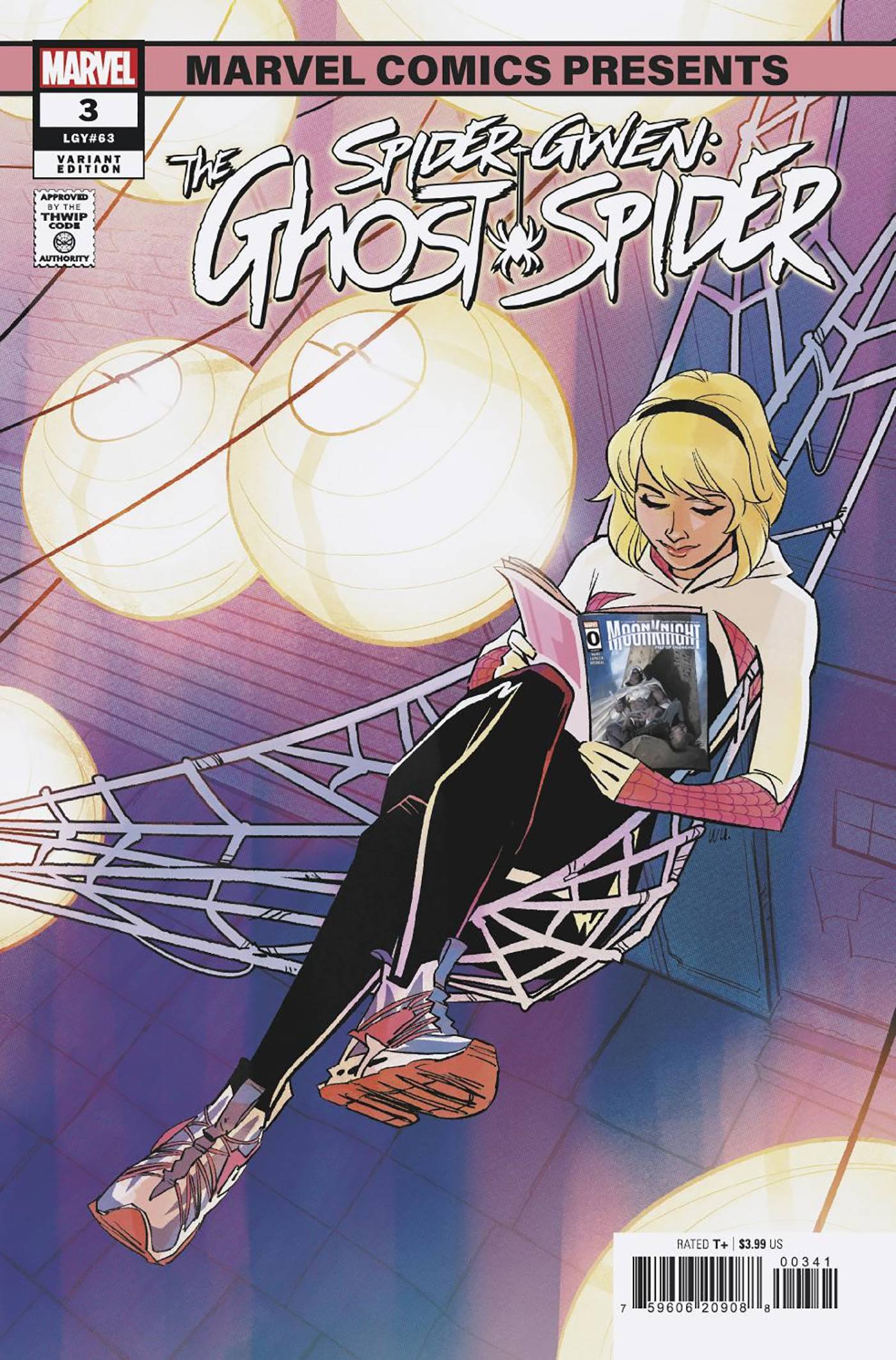 07/31/2024 SPIDER-GWEN THE GHOST-SPIDER #3 MC PRESENTS VAR  MARVEL PRH   