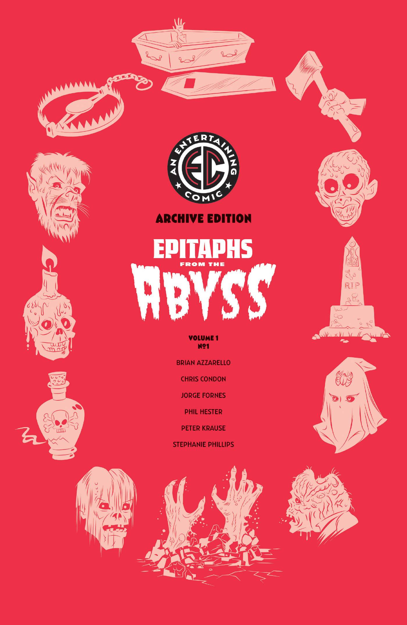 EC EPITAPHS FROM THE ABYSS #1 HUGHES ARCHIVE 1:50 VARIANT 2024  ONI PRESS INC.   