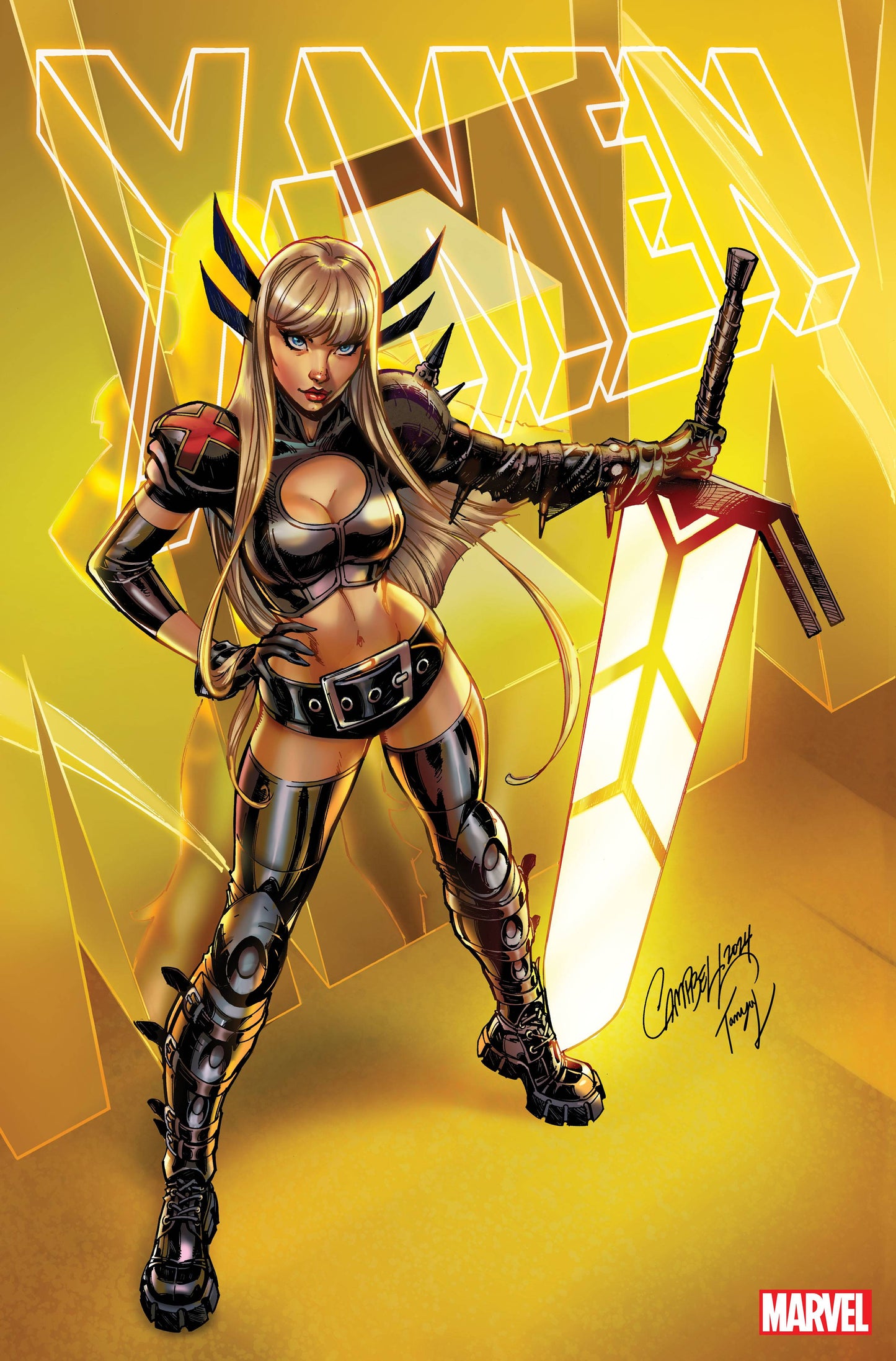 X-MEN #2 J SCOTT CAMPBELL MAGIK VARIANT 2024 X-Men MARVEL COMICS   