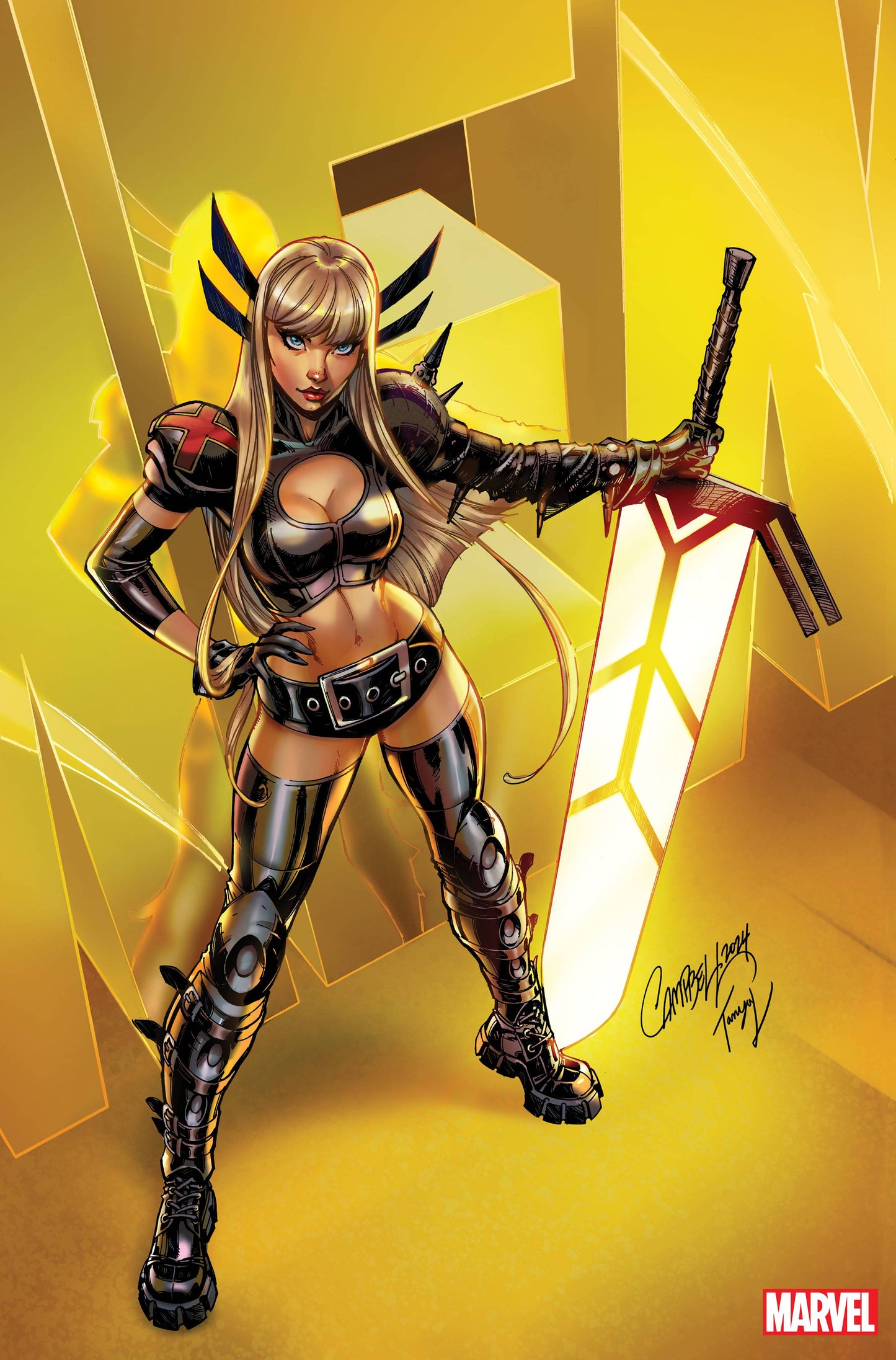 08/14/2024 X-MEN #2 MAGIK J SCOT CAMPBELL 1:100 VIRGIN VARIANT  MARVEL COMICS   