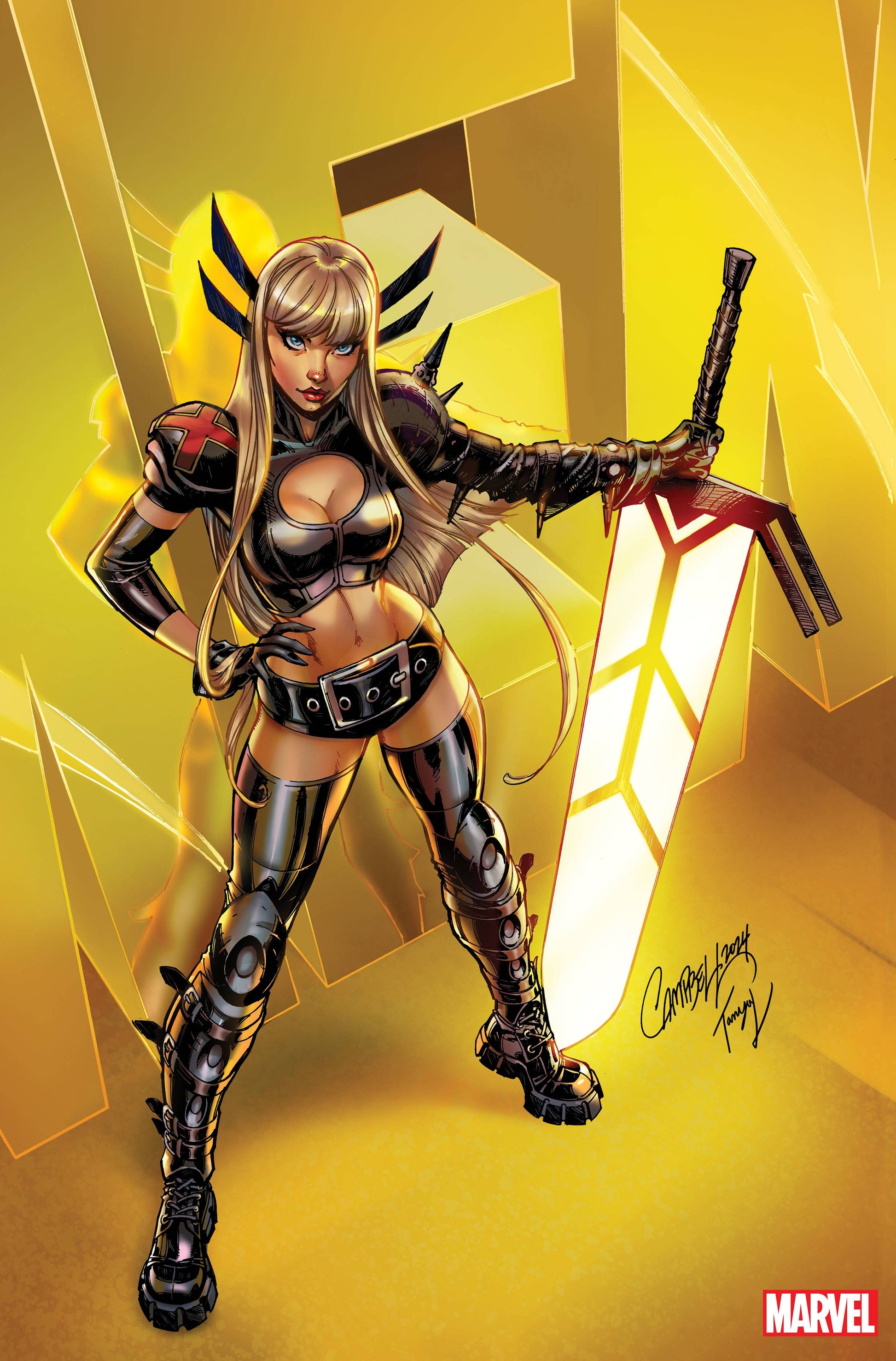 08/14/2024 X-MEN #2 MAGIK J SCOT CAMPBELL 1:100 VIRGIN VARIANT  MARVEL COMICS   