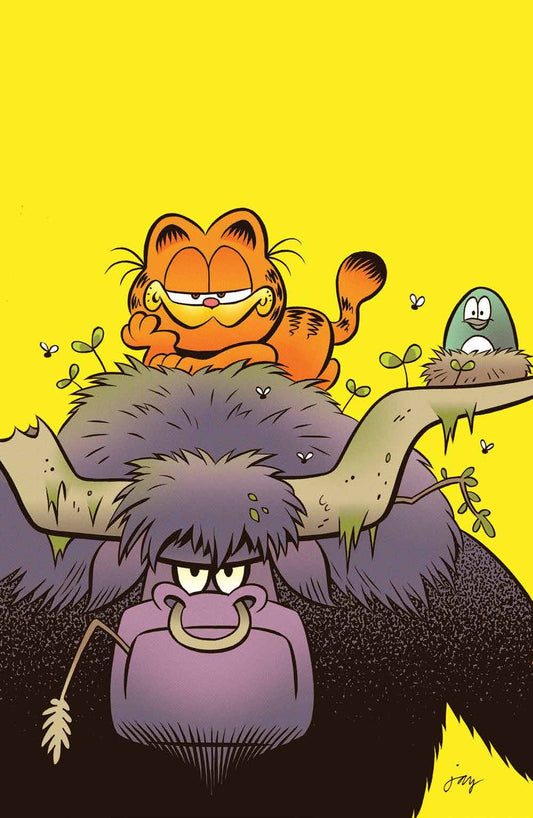 GARFIELD #1 (OF 4) STEPHENS VIRGIN UNLOCKABLE VARIANT 2024 Garfield BOOM! STUDIOS   