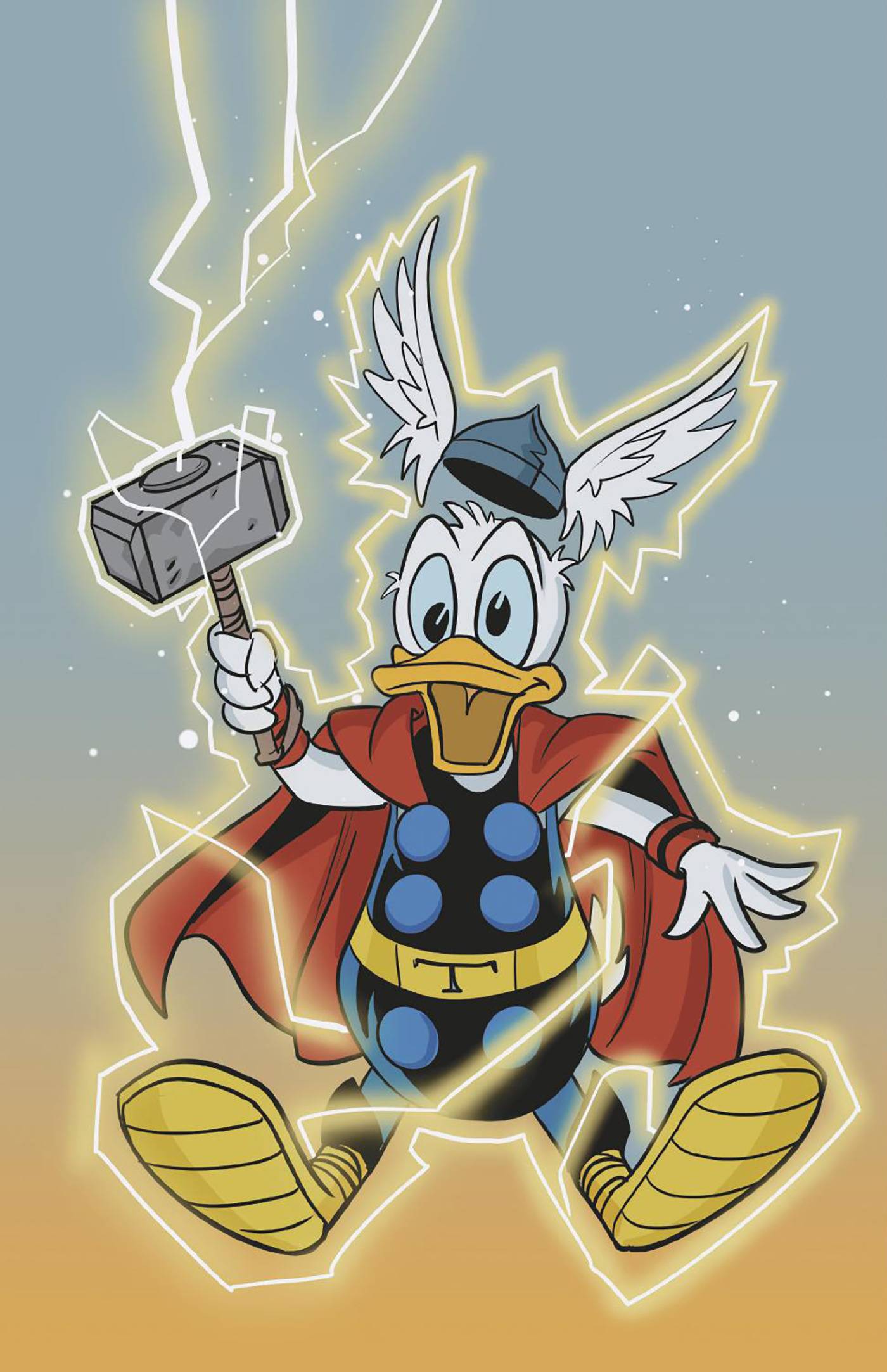 WHAT IF DONALD DUCK BECAME THOR #1 1:50 VIRGIN NOTO VARIANT 2024 What If MARVEL COMICS