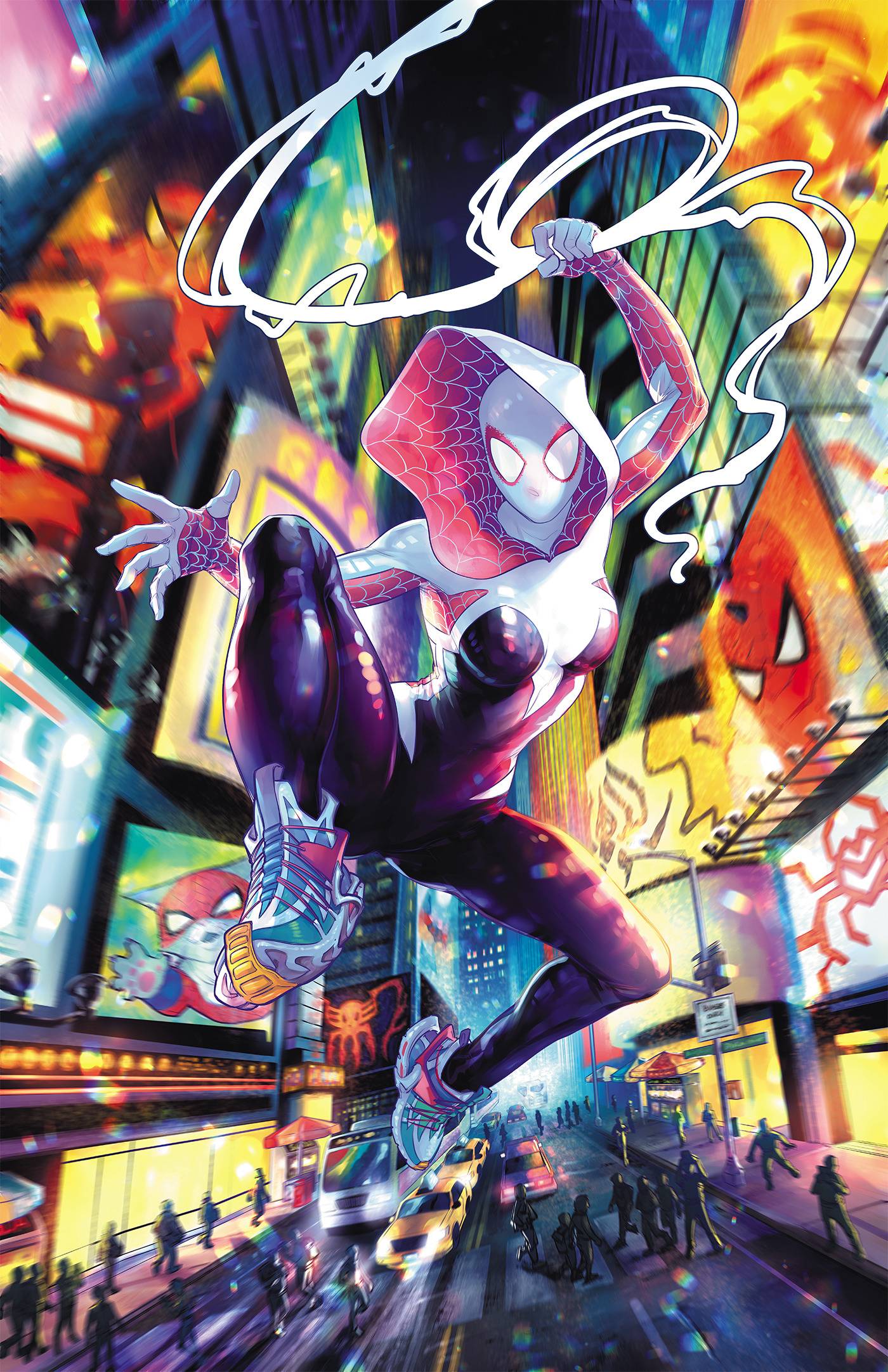 SPIDER-SOCIETY #3 (OF 4) MEGHAN HETRICK SPIDER-GWEN VIRGIN 1:50 VARIANT 2024 MARVEL PRH