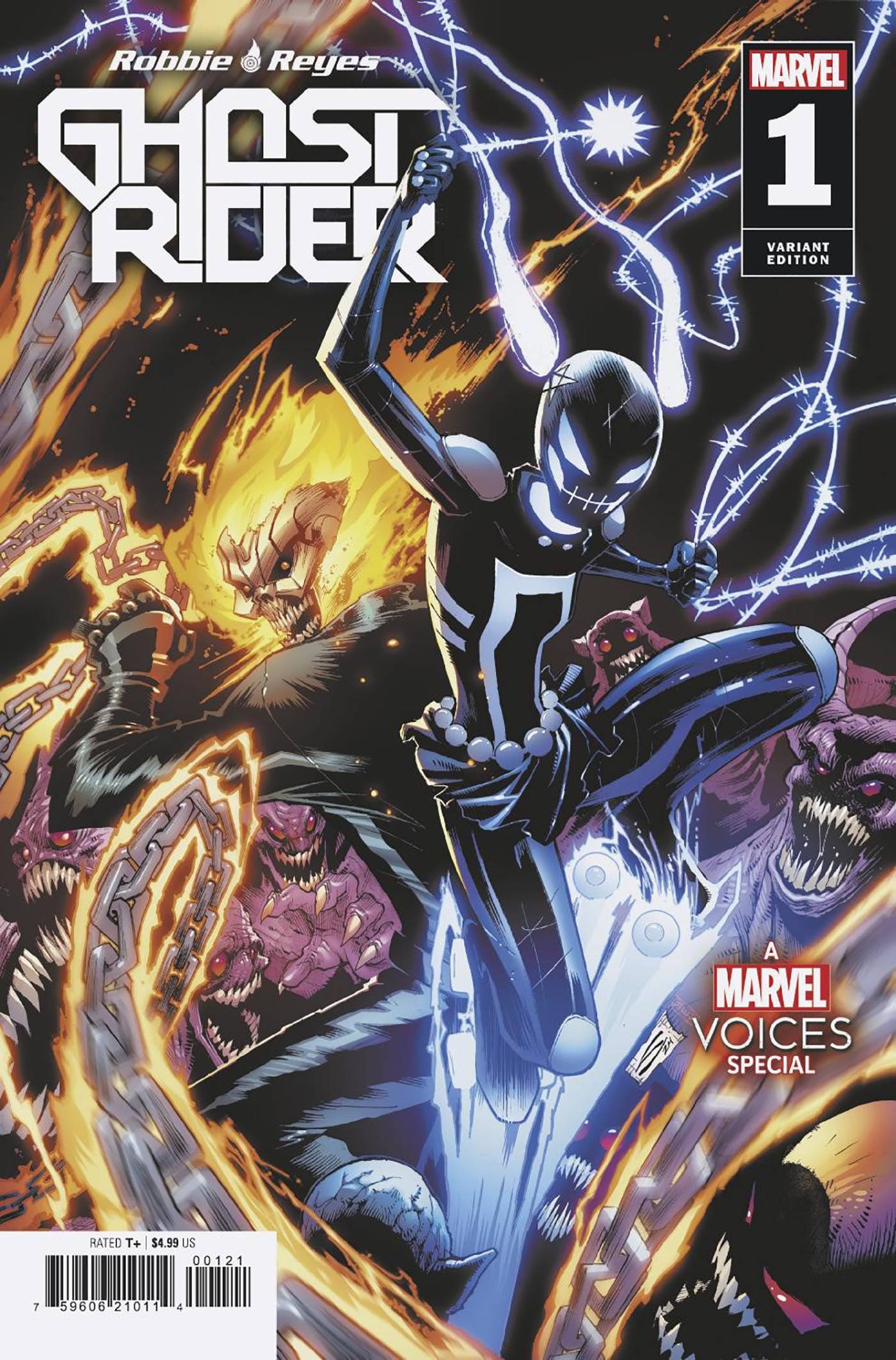 GHOST RIDER ROBBIE REYES MARVEL SPECIAL #1 SANDOVAL VARIANT 2024 Ghost Rider MARVEL PRH