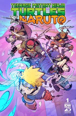 TEENAGE MUTANT NINJA TURTLES X NARUTO #1 JACINTO 1:50 VARIANT 2024 TMNT IDW-PRH