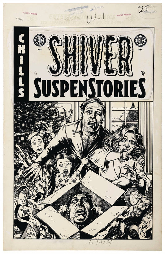 12/11/2024 EC SHIVER SUSPENSTORIES #1 ROBERTSON 1:20 VARIANT EC Comics ONI PRESS INC.