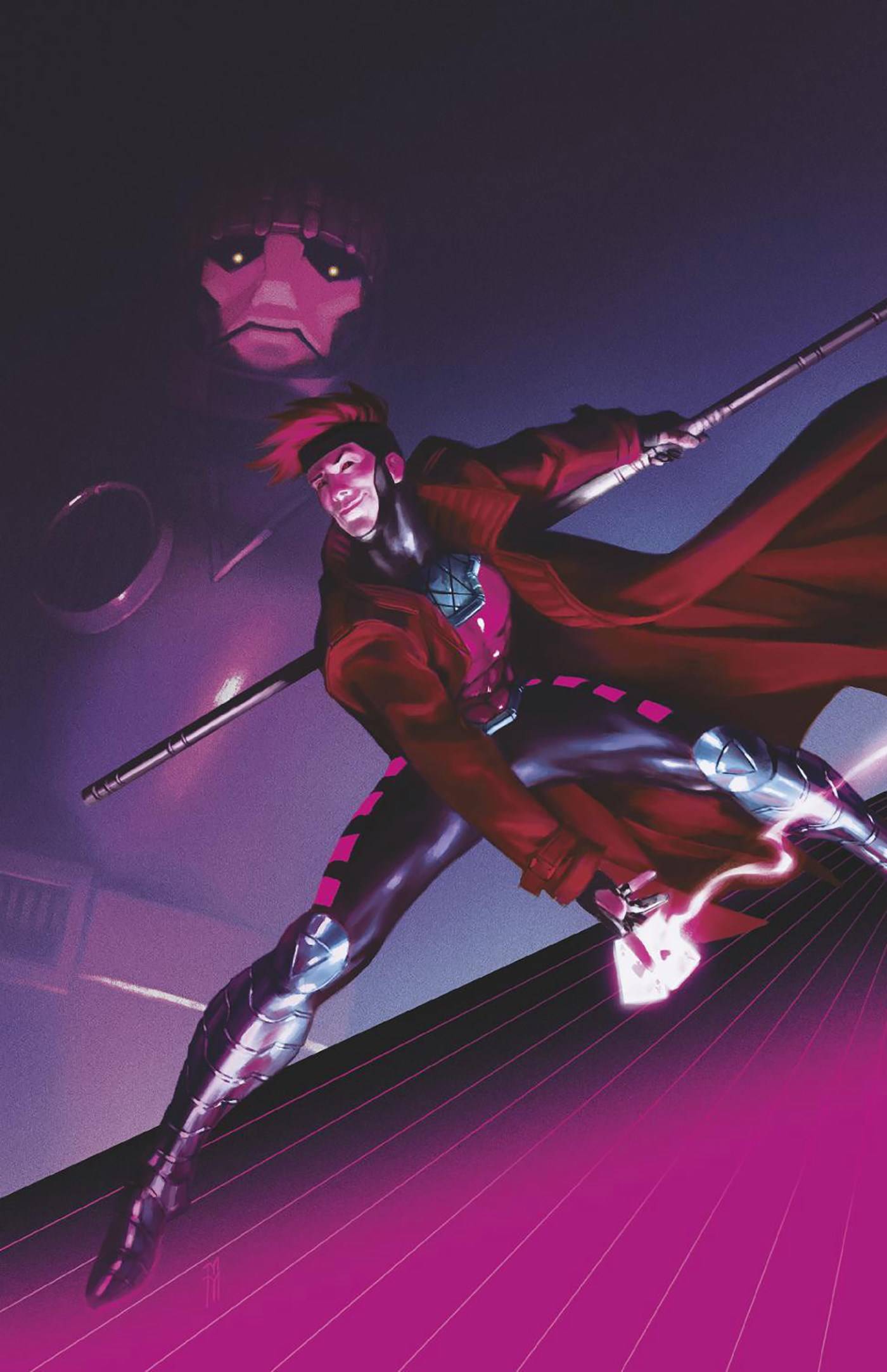 UNCANNY X-MEN #8 MIGUEL MERCADO GAMBIT VIRGIN 1:50 VARIANT 2025 X-Men MARVEL PRH