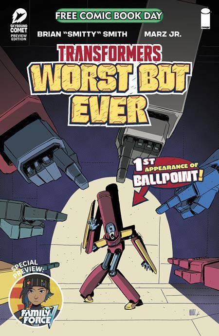 FCBD 2025 TRANSFORMERS THE WORST BOT EVER FCBD FCBD