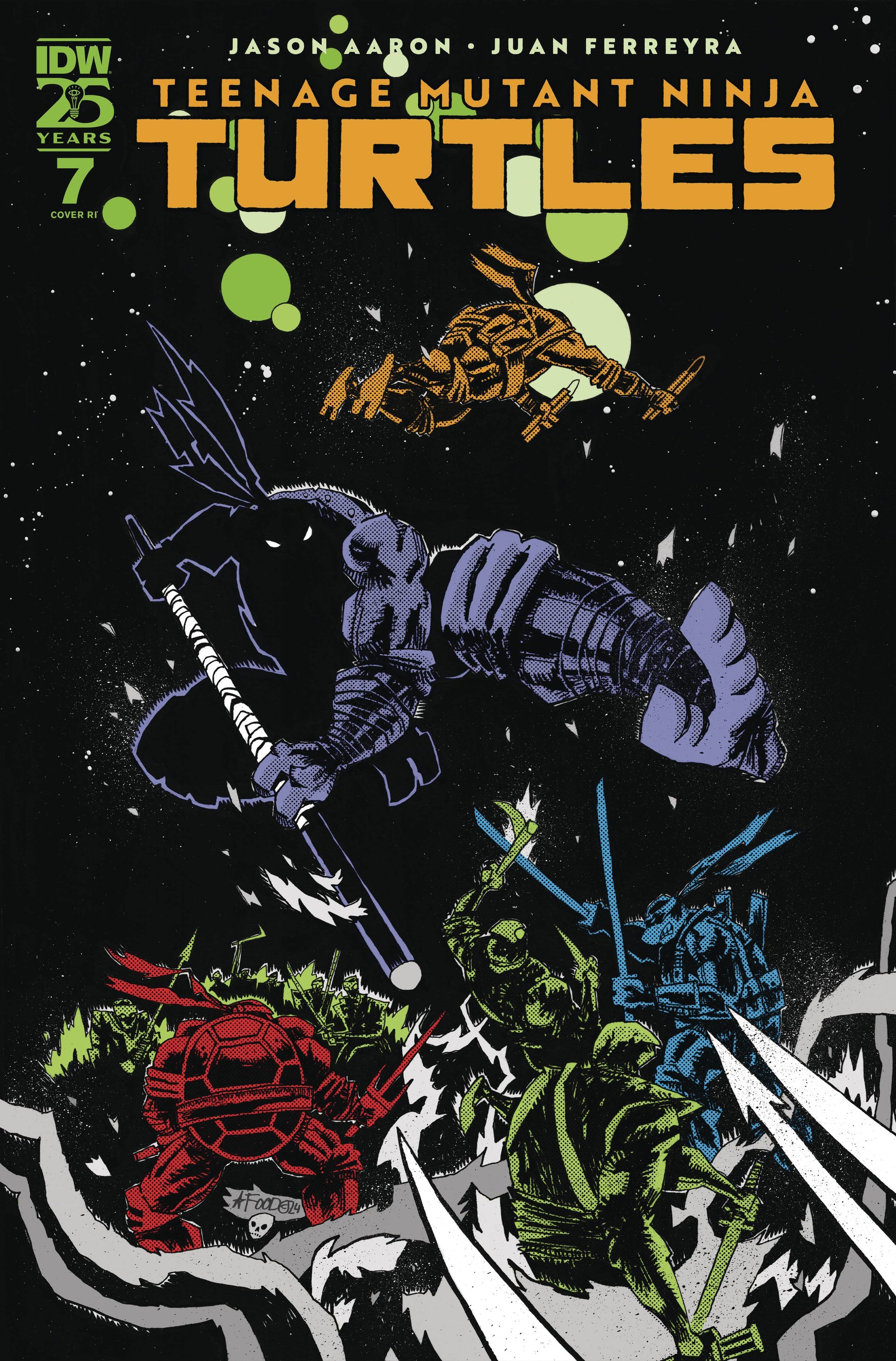 TEENAGE MUTANT NINJA TURTLES 2024 #7 MAHFOOD 1:50 VARIANT 2025 TMNT IDW-PRH