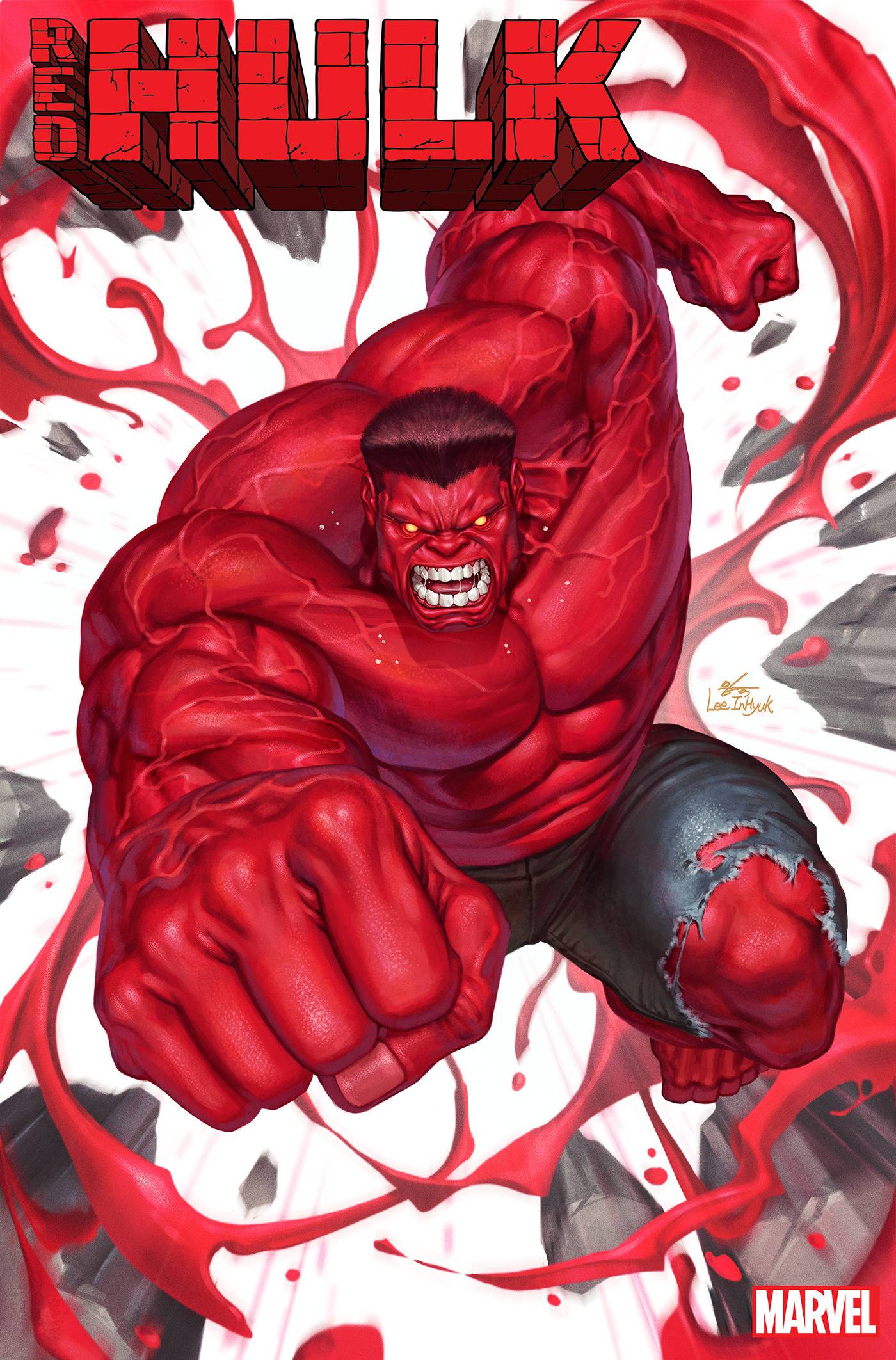 RED HULK #1 INHYUK LEE 1:25 VARIANT 2025 Red Hulk MARVEL PRH