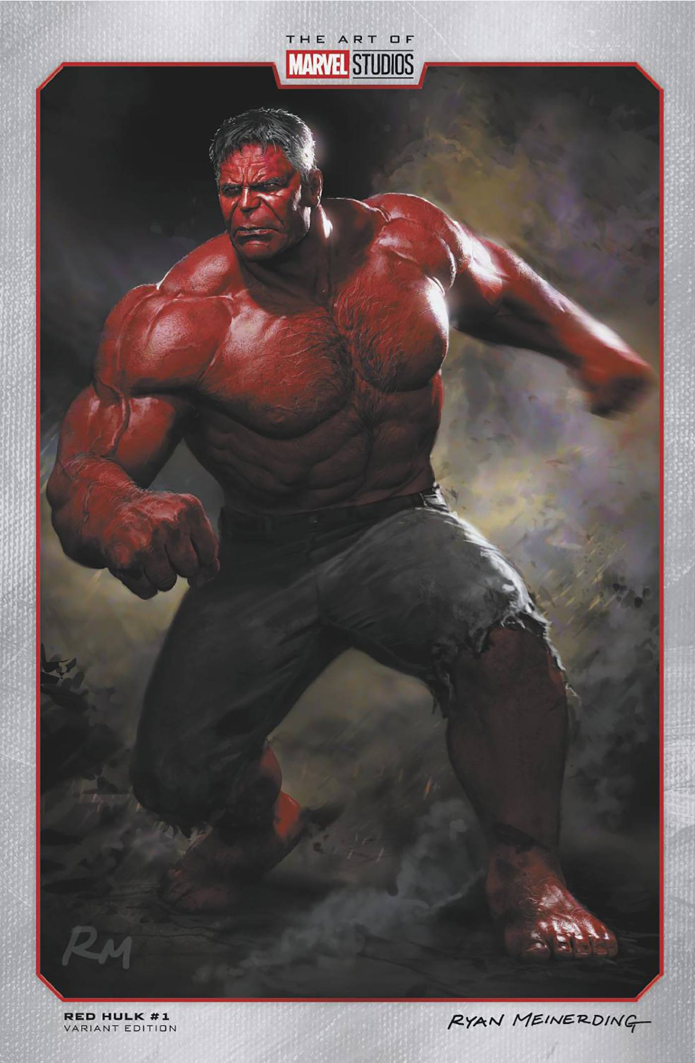 RED HULK #1 MARVEL STUDIOS VARIANT 2025 Red Hulk MARVEL PRH
