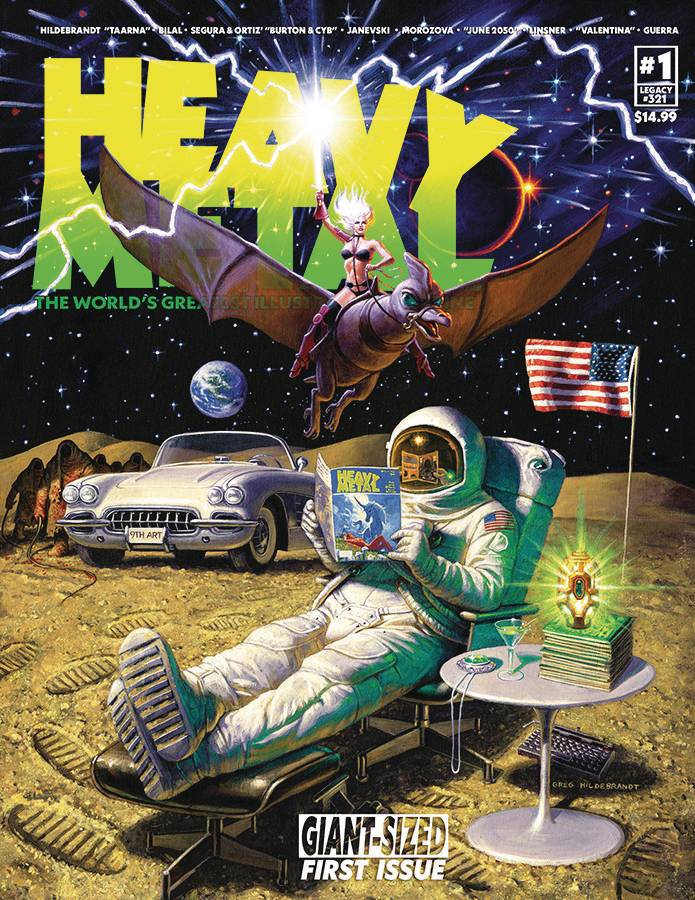 HEAVY METAL MAGAZINE #1 CVR A HILDEBRANDT (MR) 2025 Heavy Metal HEAVY METAL MAGAZINE