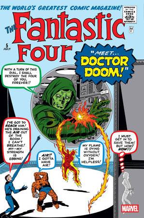 FANTASTIC FOUR #5 FOIL FACSIMILE 2025 Fantastic Four MARVEL PRH