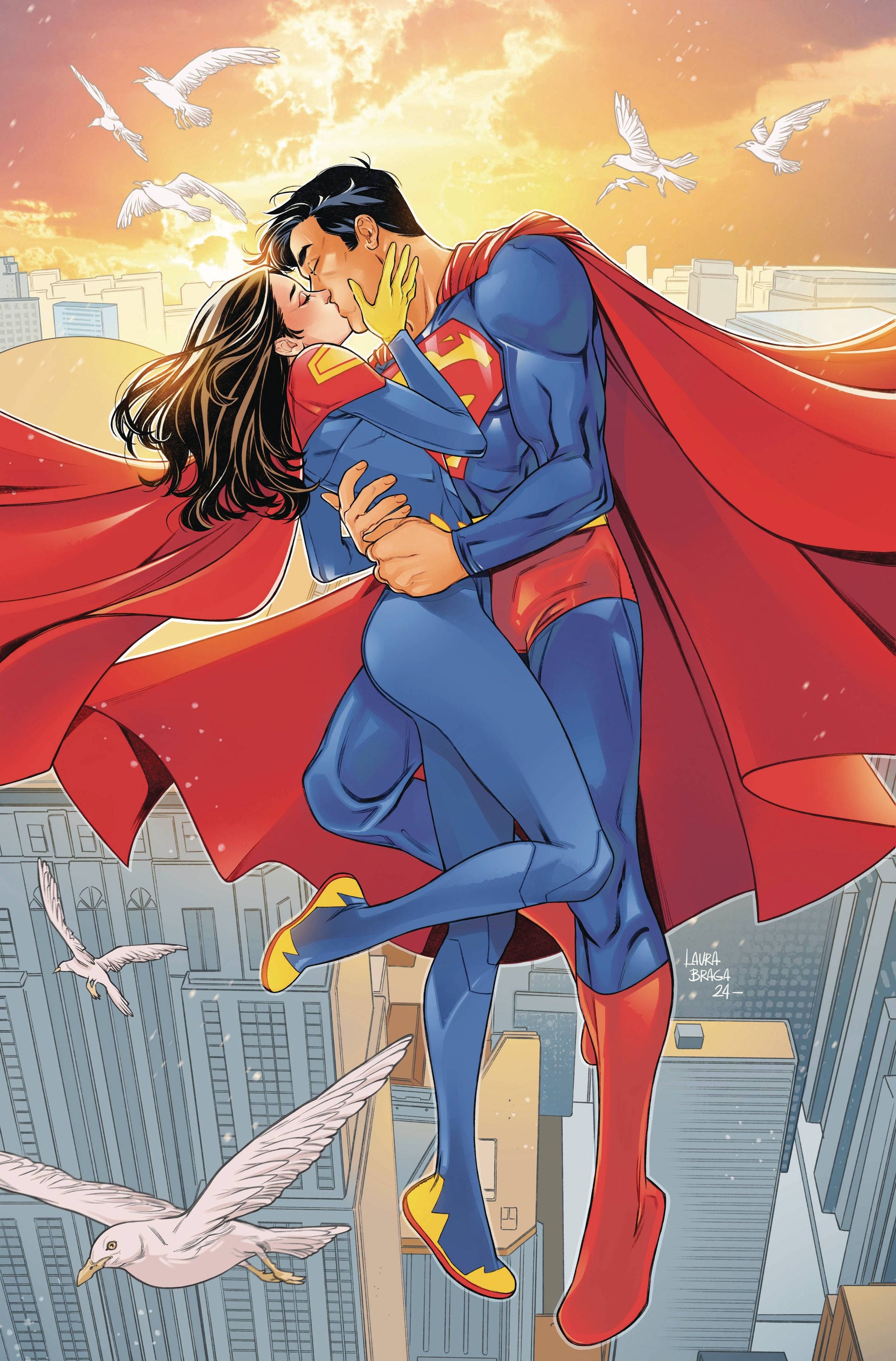 SUPERMAN #25 1:50 LAURA BRAGA VARIANT 2025 Superman DC COMICS