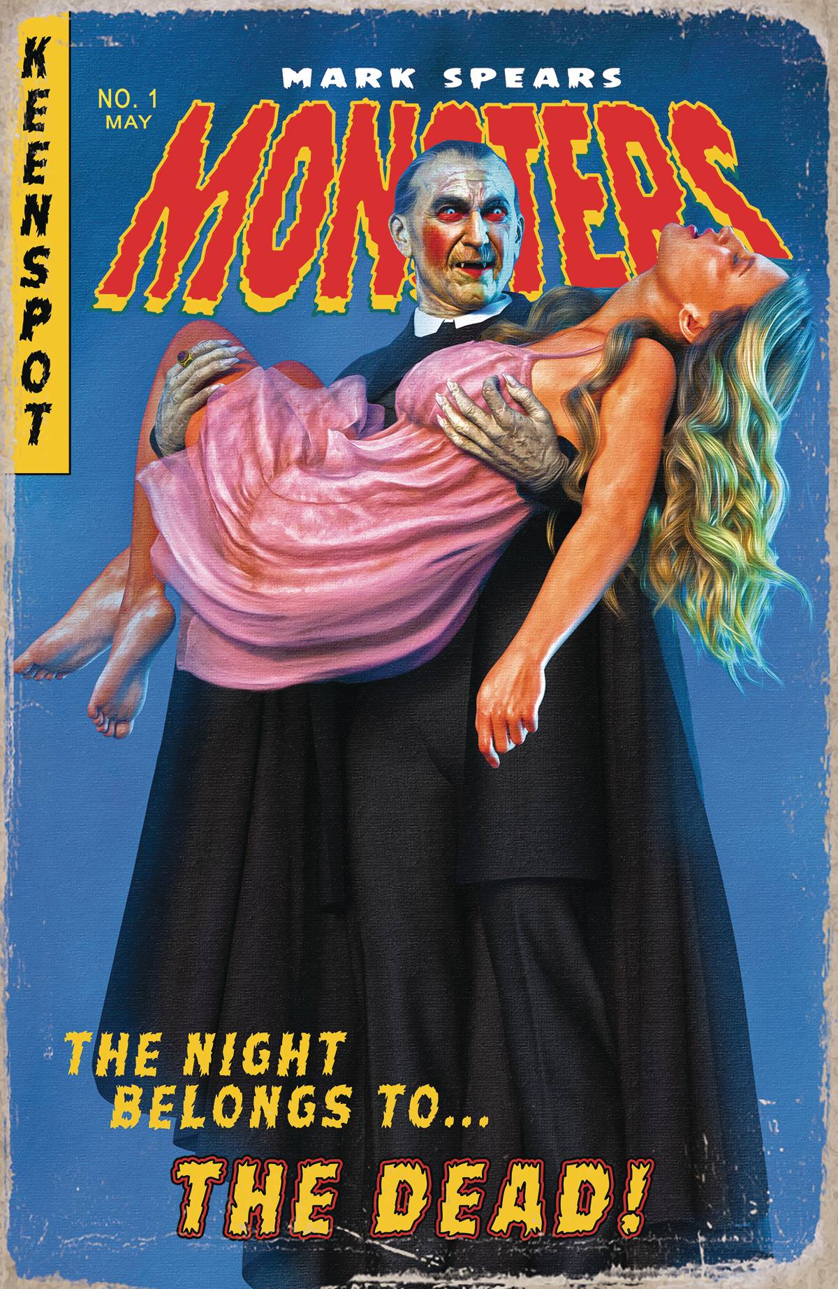 MARK SPEARS MONSTERS #1 5TH PRINT CVR A HORROR OF DRACULA 2025 KEENSPOT ENTERTAINMENT