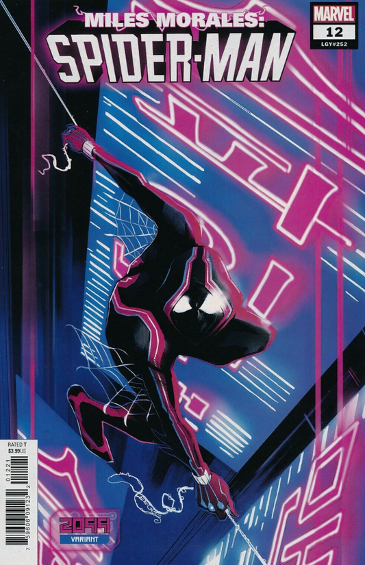 MILES MORALES SPIDER-MAN #12 2099 VARIANT 2019 Spider-Man MARVEL COMICS   