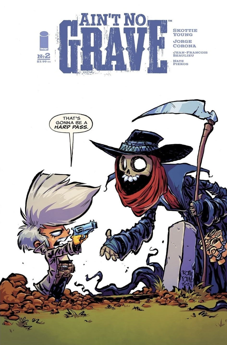 AINT NO GRAVE #2 (OF 5) 1:25 SKOTTIE YOUNG VARIANT 2024 IMAGE COMICS BUY-SELL