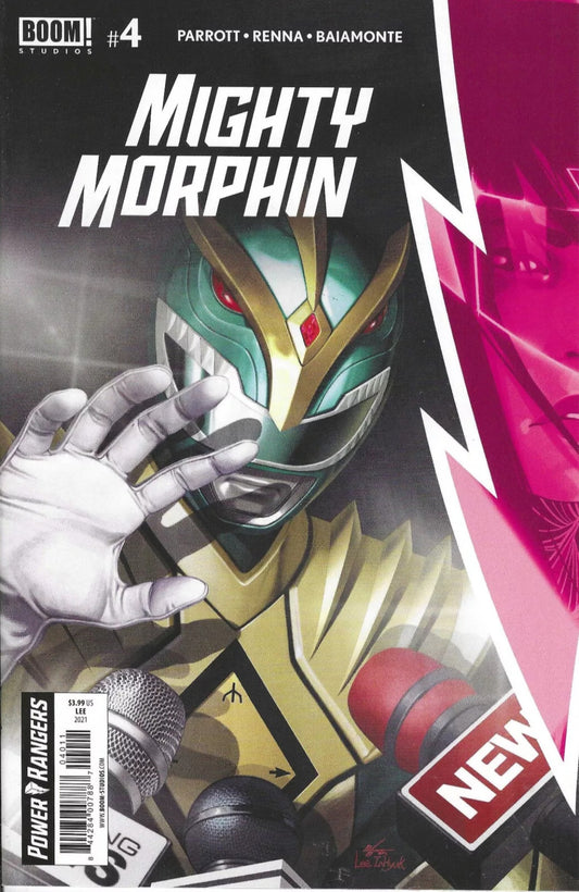 MIGHTY MORPHIN #4 CVR A INHYUK LEE MAIN 2021 MMPR BOOM ENTERTAINMENT
