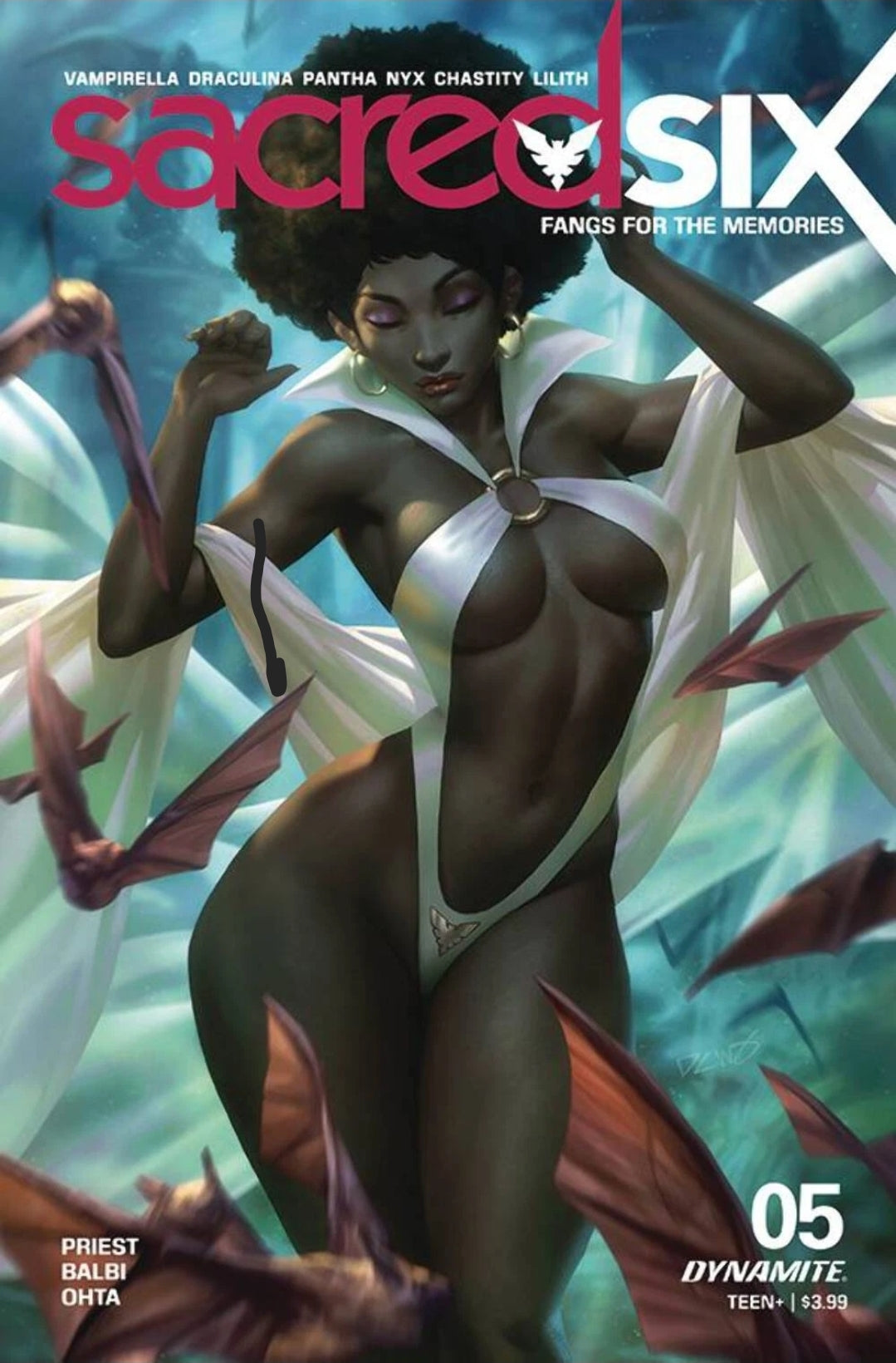 SACRED SIX #5 CVR E CHEW 2020 Vampirella DYNAMITE