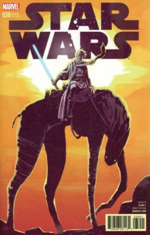 STAR WARS #38 WALSH VARIANT 2017 Star Wars Marvel   