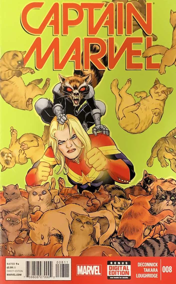 CAPTAIN MARVEL #8 (1ST APP CHEWIE FLERKEN) Captain Marvel MARVEL COMICS   