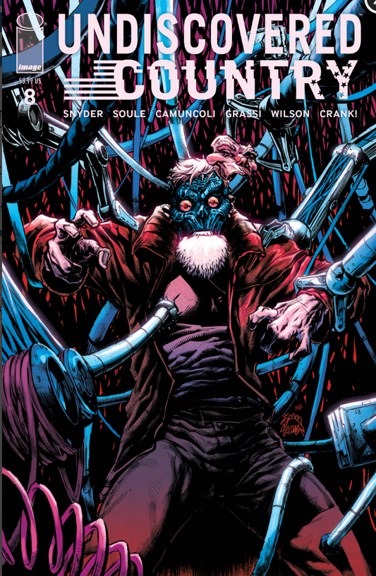 UNDISCOVERED COUNTRY #8 CVR B STEGMAN (MR) 2020 COMIC BOOK IMAGE COMICS   