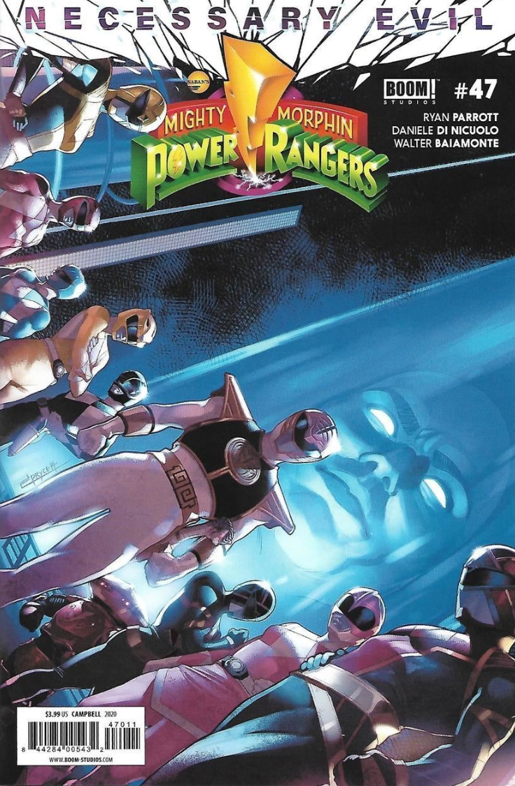 MIGHTY MORPHIN POWER RANGERS #47 CVR A CAMPBELL 2020 MMPR BOOM! STUDIOS   