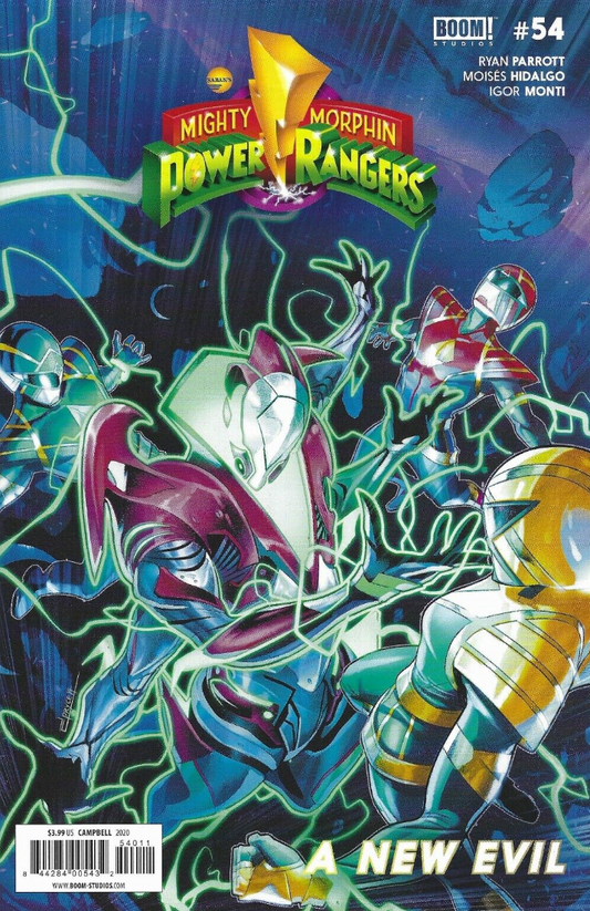 MIGHTY MORPHIN POWER RANGERS #54 CVR A MAIN 2020 MMPR BOOM! STUDIOS   