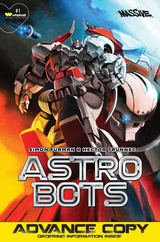ASTRO BOTS #1 ADVANCE COPY 2023  WHATNOT PUBLISHING   