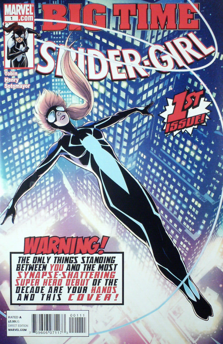 SPIDER-GIRL #1 ARANA 2010 Spider-Girl MARVEL COMICS   