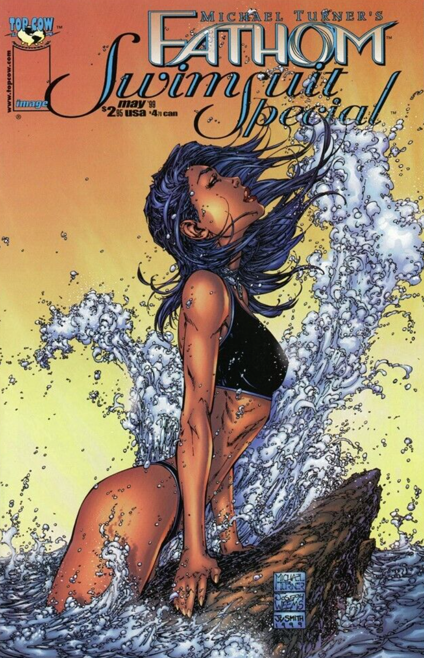 FATHOM SWIMSUIT SPECIAL #1 MICHAEL TURNER 1999 Fathom IMAGE COMICS   