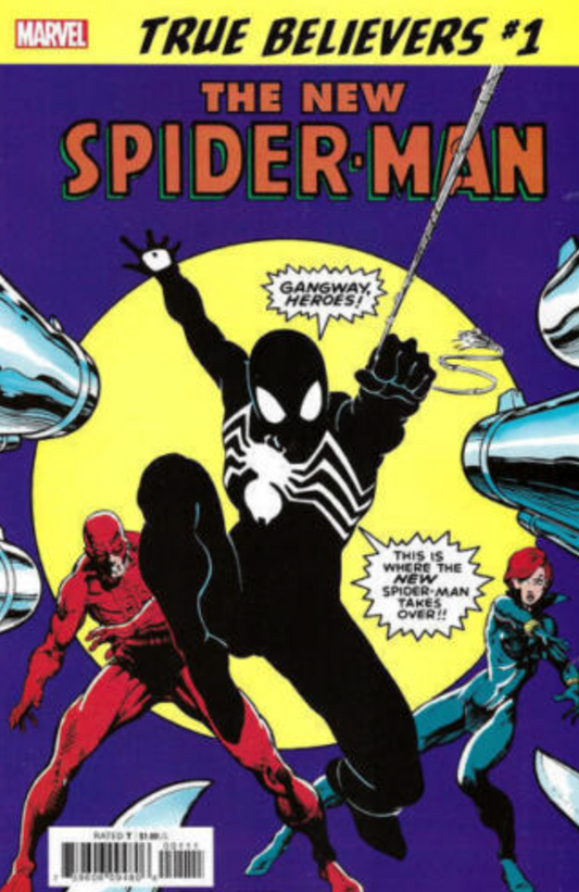 TRUE BELIEVERS NEW SPIDER-MAN #1 Spider-Man MARVEL COMICS   