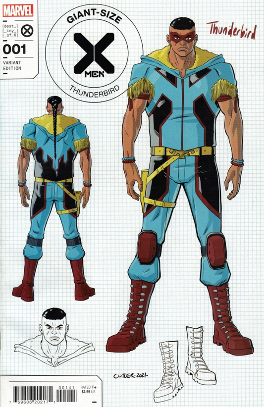 GIANT-SIZE X-MEN THUNDERBIRD #1 1:10 DESIGN VARIANT