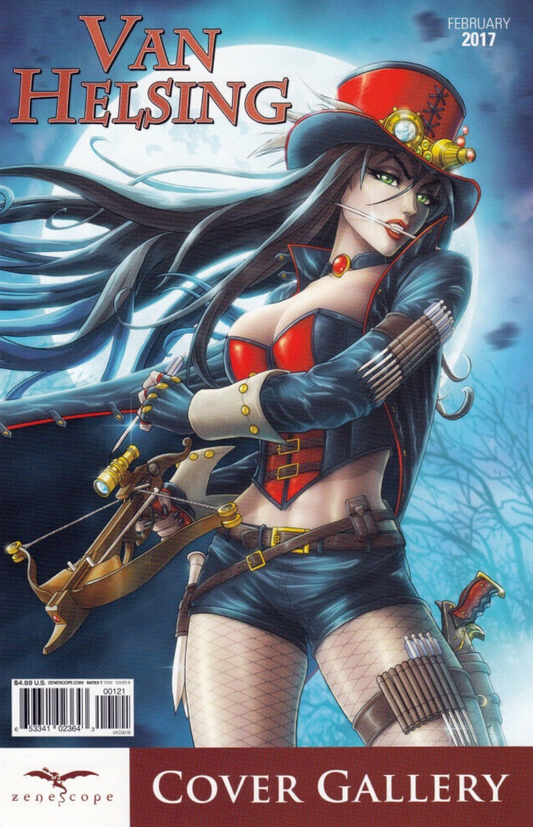 GFT VAN HELSING COVER GALLERY #1 CVR B CARDY VARIANT 2017  ZENESCOPE ENTERTAINMENT INC   