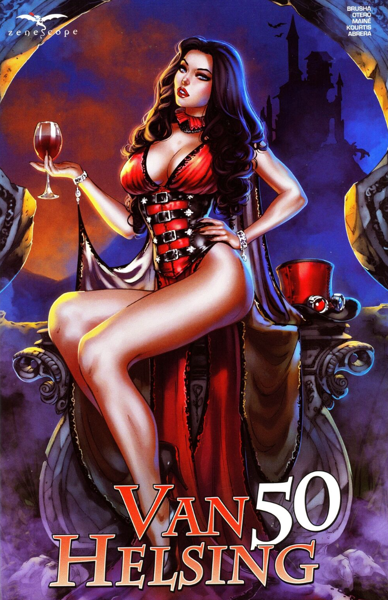 VAN HELSING (LEGACY NUMBER) #50 CVR E CHATZOUDIS 2020  ZENESCOPE ENTERTAINMENT INC   