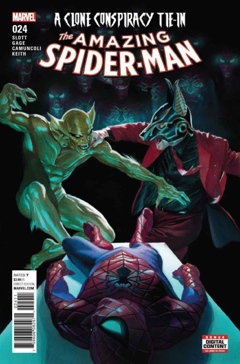 AMAZING SPIDER-MAN #24 ALEX ROSS 2017