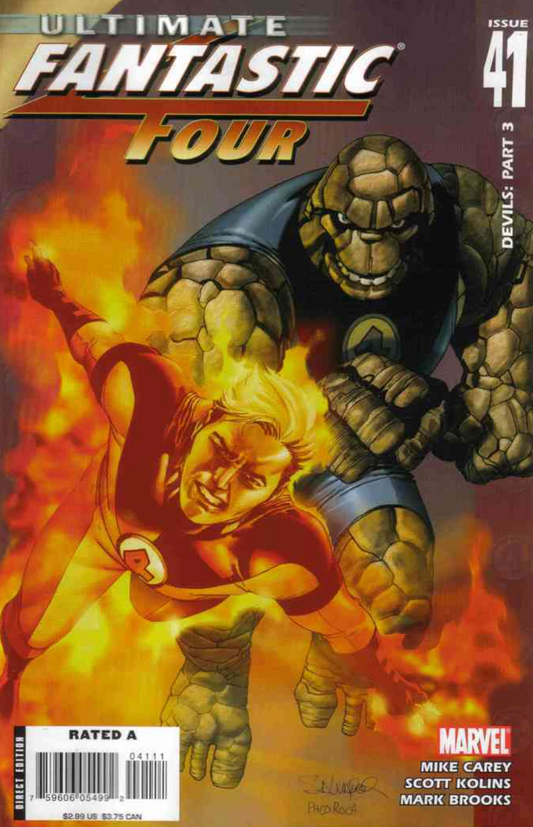 ULTIMATE FANTASTIC FOUR #41 2007 Ultimate Fantastic Four MARVEL COMICS   