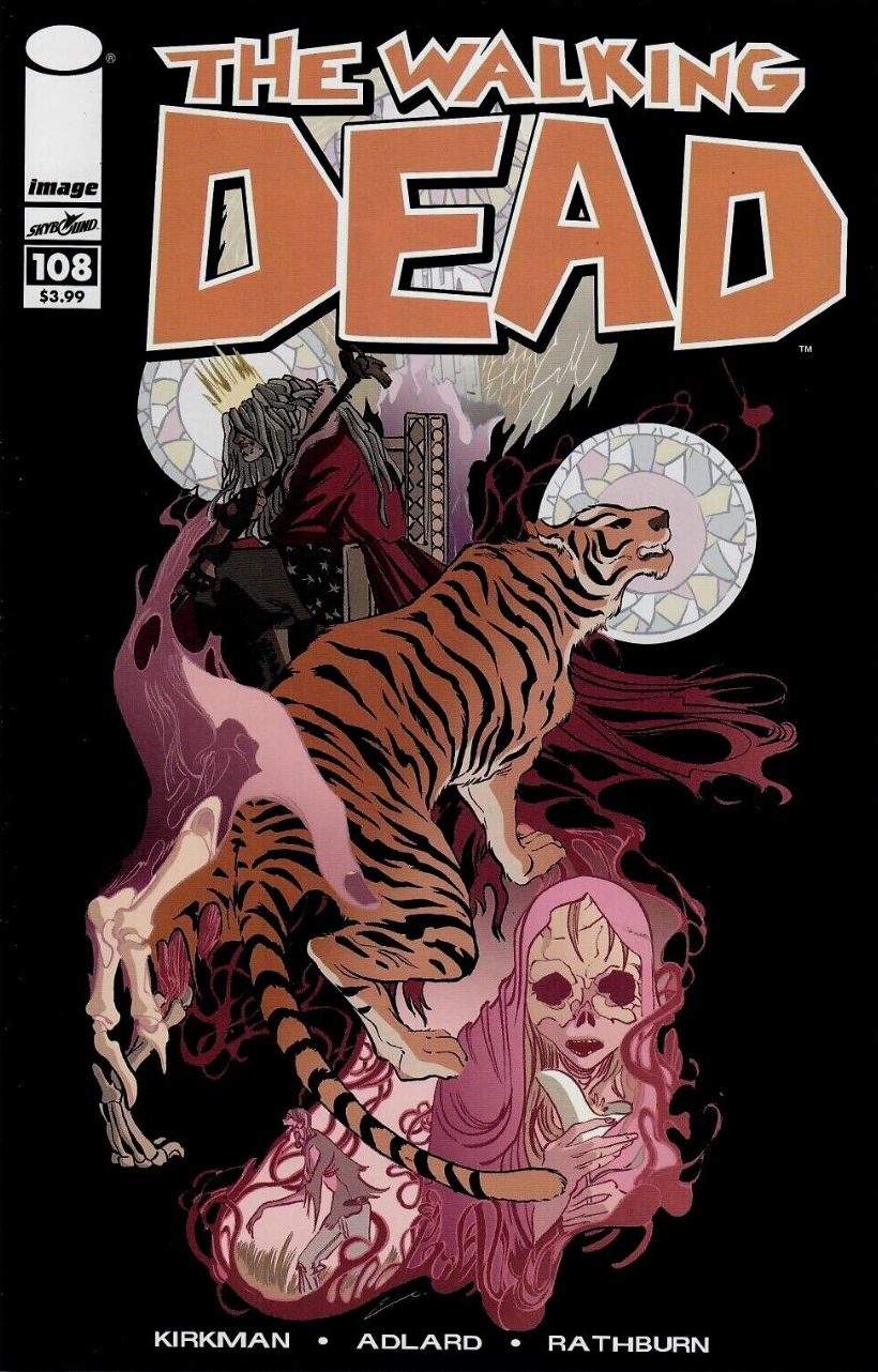 WALKING DEAD #108 15TH ANNIVERSARY RIOS LOGO VARIANT 2018 Walking Dead IMAGE COMICS   