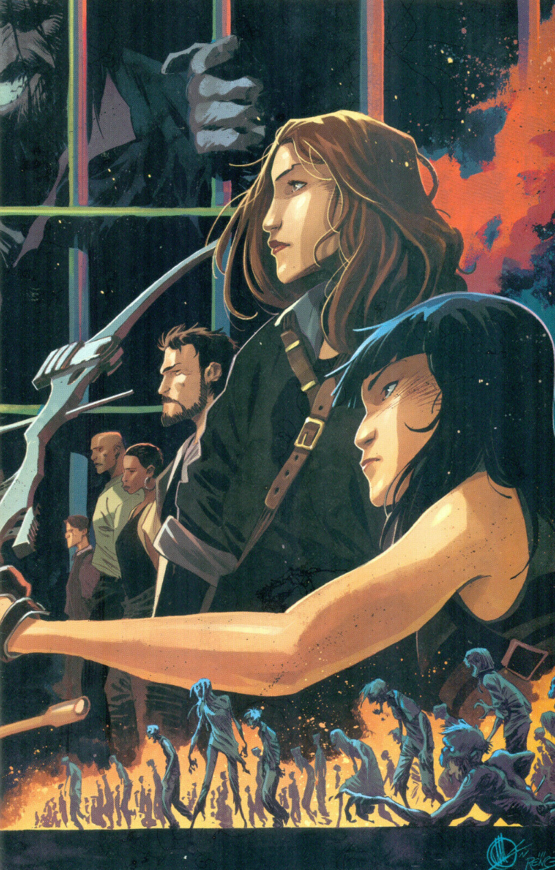 WALKING DEAD #127 SCALERA 15TH ANNIVERSARY VIRGIN VARIANT 2018 Walking Dead IMAGE COMICS   