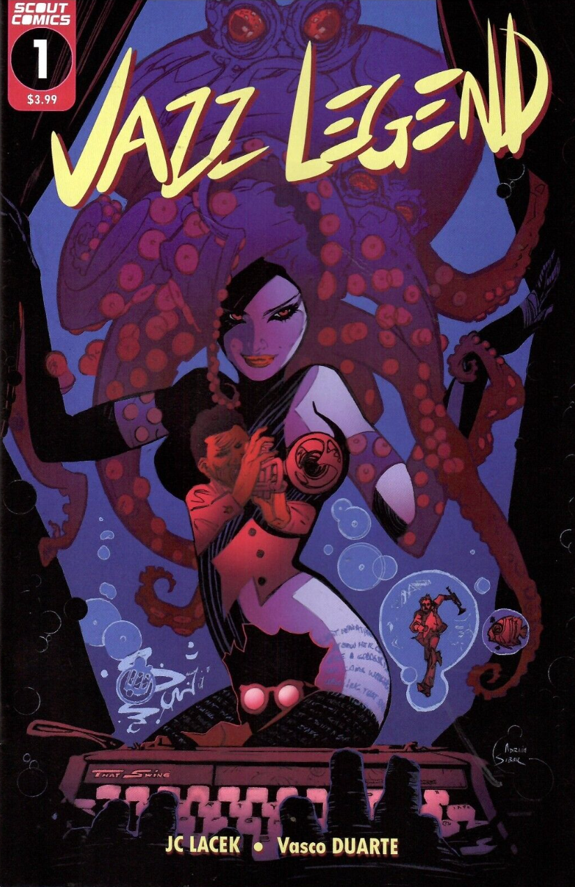 JAZZ LEGEND #1 2018  SCOUT COMICS   