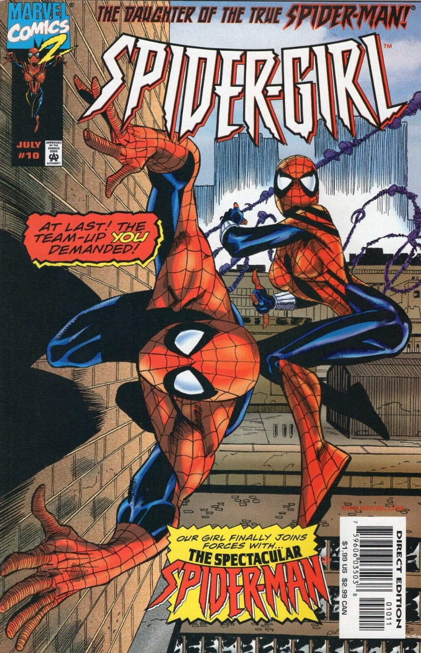 SPIDER-GIRL #10 1999 Spider-Girl MARVEL COMICS   