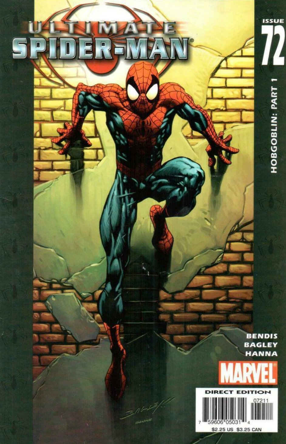 ULTIMATE SPIDER-MAN #72 2005 Ultimate Spider-Man MARVEL COMICS   