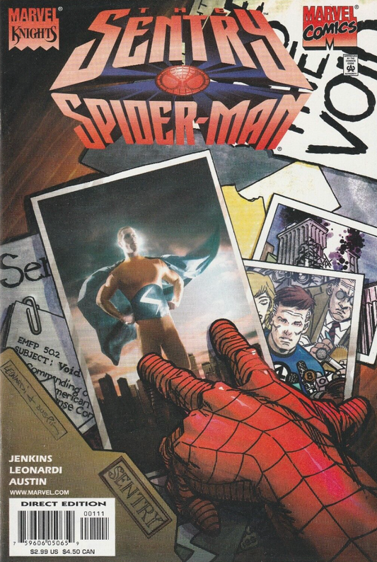 SENTRY & SPIDER-MAN #1 MARVEL KNIGHTS 2001 Sentry MARVEL COMICS   