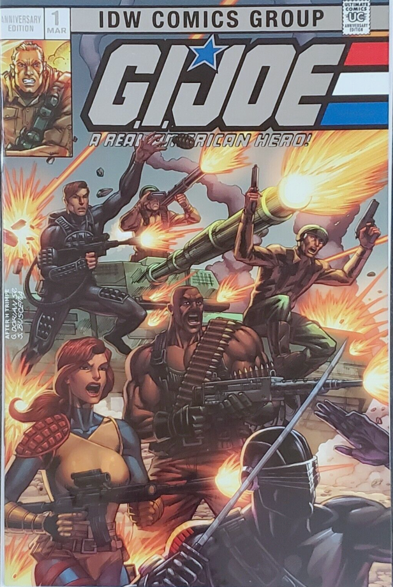 GI JOE A REAL AMERICAN HERO ANNVERSARY EDITION #1 2018