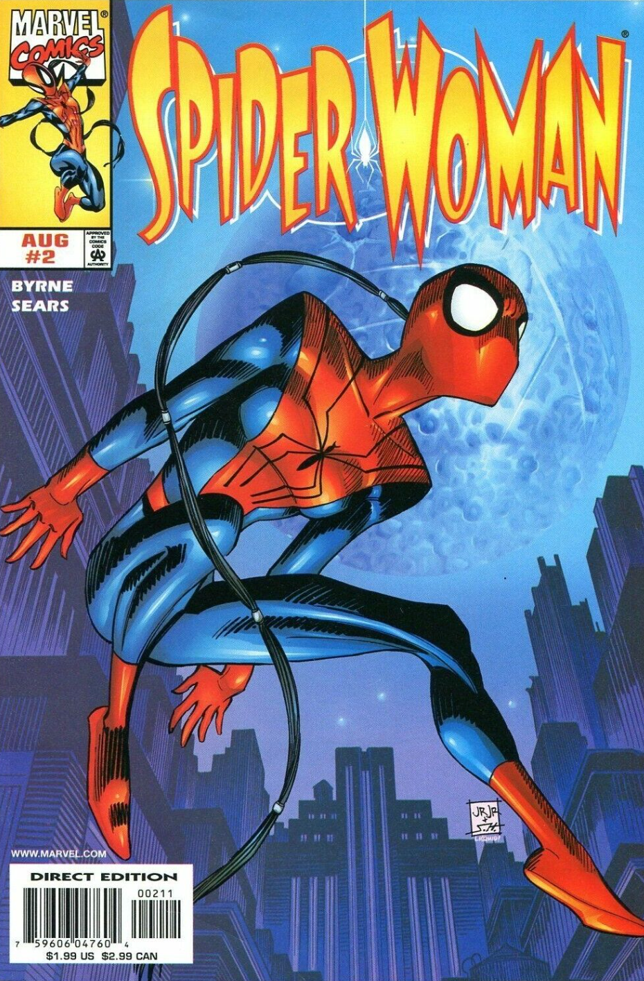 SPIDER-WOMAN #2 1999 Spider-Woman MARVEL COMICS   