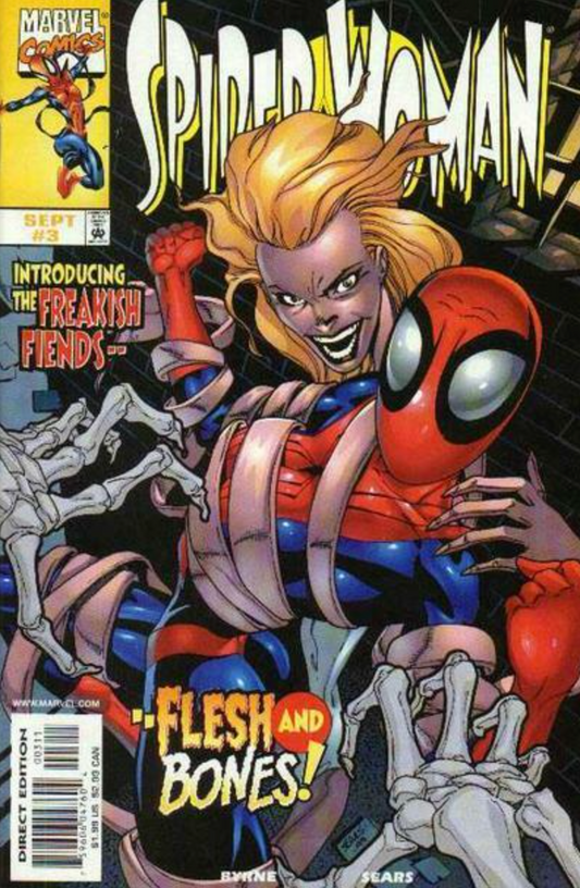 SPIDER-WOMAN #3 1999 (1ST APP FLESH & BONES)