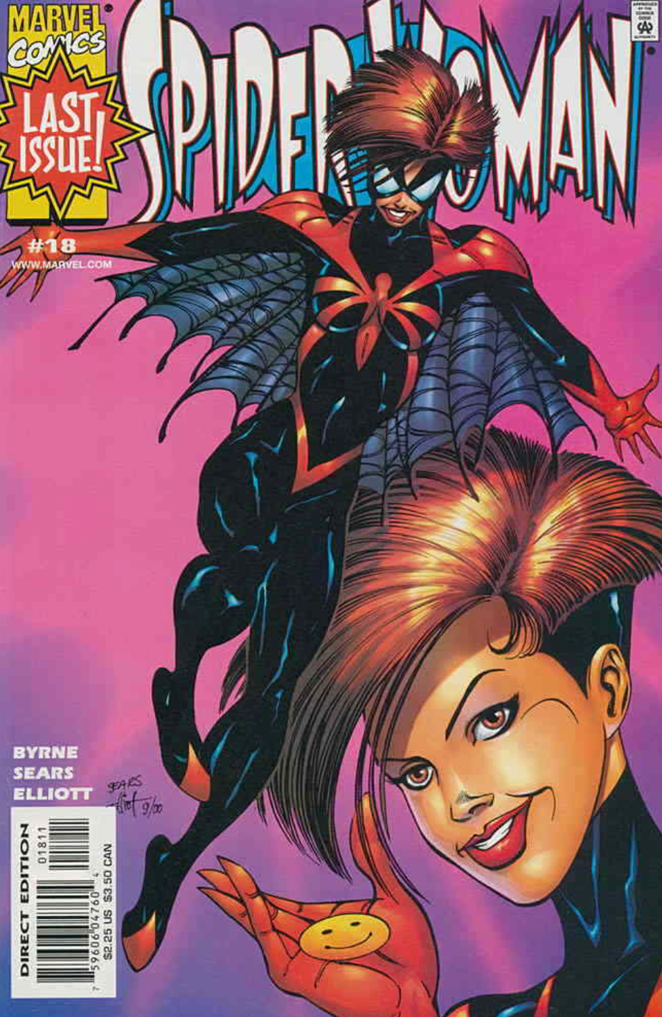 SPIDER-WOMAN #18 2000 Spider-Woman MARVEL COMICS   