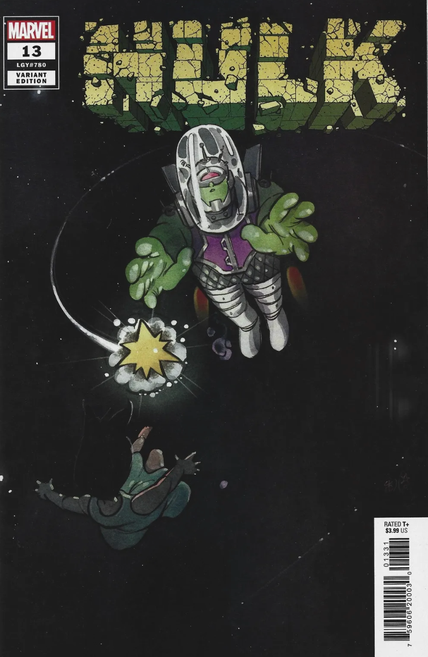 HULK #13 MOMOKO 1:25 VARIANT 2023 Hulk MARVEL PRH   